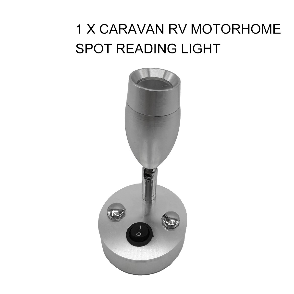 TOTMOX 12V LED spot reading light, 12V 3W LED wall spot reading light