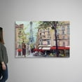 thumbnail image 2 of Great Big Canvas "Springtime in Paris"  by Marilyn Hageman Black Burgundy Traditional  Wrapped Canvas Print Wall Artwork, 2 of 7
