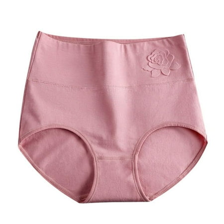 

D8 High Waist Postpartum Panties for Women Cotton Underwear Full Coverage Soft Comfortable Briefs Panty Plus Size