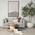 thumbnail image 2 of Arreto Hexagonal Hinged Solid Wood Top and Base Coffee Table, 2 of 6