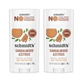 thumbnail image 1 of Schmidt's Aluminum Free Natural Deodorant for Women and Men, Sandalwood and Citrus with 24 Hour Odor Protection, Certified Natural, Vegan, Cruelty Free, 2.65 oz Pack of 2, 1 of 9