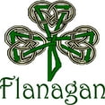 thumbnail image 3 of CafePress - Flanagan Shamrock Women's Light Pajamas - Women's Short Sleeve Print T-Shirt and Pants Light Cotton Pajama Set, 3 of 7