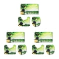 thumbnail image 3 of Billuyoard Conjunto de tapa de tanque y asiento de inodoro de bambú verde ecológico, antideslizante y multifuncional, impermeable, J191004-B006 Type1 NO1, 3 of 6
