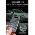 thumbnail image 5 of Key Fob Cover Compatible with Fit for Audi A4 A4L A5 A6 A7 A8 Q5 Q7 R8 RS Q3 RS4 RS5 RS7 S4 S5 S6 S7 S8, Metal Frame Key Shell, Keychain Case Holder Protector,Short-keychain-grey, 5 of 7