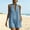 Sky Blue, variant on LEKODE Womens Rompers Linen Cotton Jumpsuits Plus Size Jumpsuits Loose Overalls Sleeveless Jumpsuits Y2k Baggy Jumpsuit Wide Leg Jumpsuit Short Rompers Travel Outfits for Women Black L