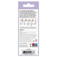 thumbnail image 7 of Salon Perfect Artificial Fake Press On Nails, 452 Viral Nail Edit, Lavender Flower, Medium Almond, File, Glue and Prep Pad Included, 30 Nails, 7 of 7