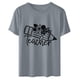 thumbnail image 4 of Puntoco Mujer Moda Suelta Cuello Redondo Jersey Fondo Día Del Maestro Lindo Estampado Camiseta De Manga Corta Puntoco Puntoco-6733, 4 of 6