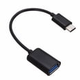thumbnail image 2 of Cateissary para Tipo C USB 3.1 a OTG Cable adaptador Tablet PC Cable convertidor de teléfono inteligente Cargadores de dispositivos electrónicos específicos negro, 2 of 5