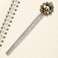 thumbnail image 3 of Panda sunflowers Silver Lace-Edged Bookmark: Gift for Book Lovers and Readers | Reading Accessories | Book Accessories, 3 of 5