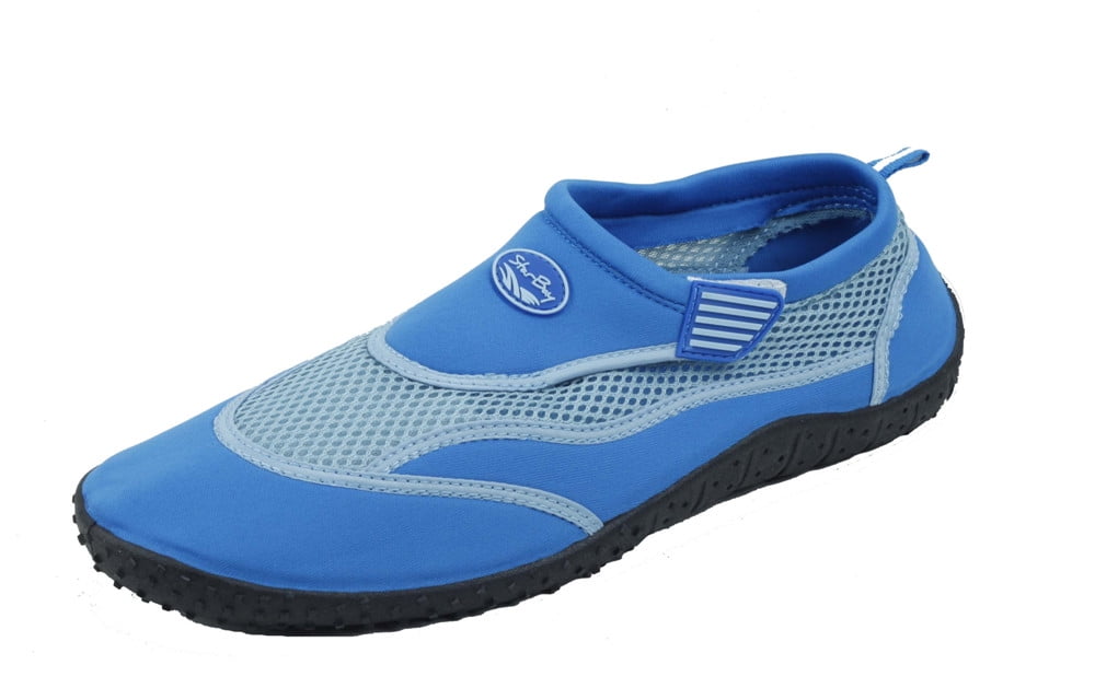 Women's Water Shoes Aqua Socks Slip on Hook and Loop Exercise Pool Yoga 4 Colors 