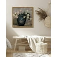 thumbnail image 2 of Drsoum Vintage Landscape Canvas Wall Art 16x16in Natural Framed Flower Classic Wall Prints Modern Farmhouse Hallways Studies Offices Living Rooms Decor, 2 of 5