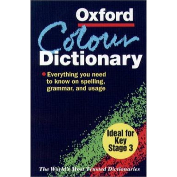 Pre-Owned The Oxford Color Dictionary (Paperback) 0198603762 9780198603764