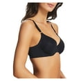 thumbnail image 3 of FINE LINES Intimates Black Plunge Neckliine Bandless Front Underwire Bra 38E, 3 of 3