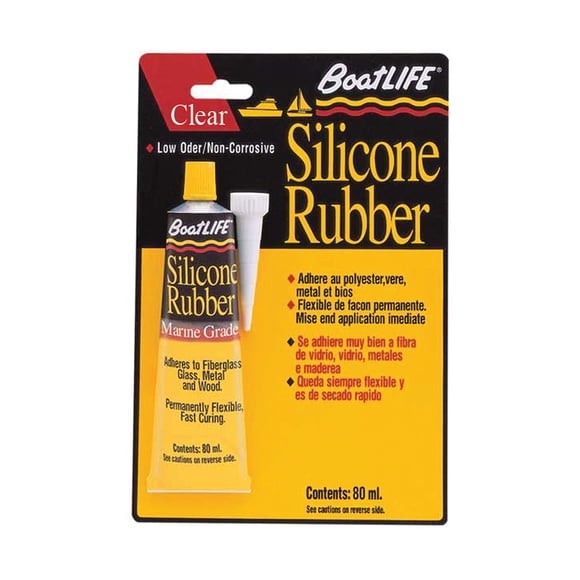 Tubo de goma de silicona BoatLife 82 ml transparente