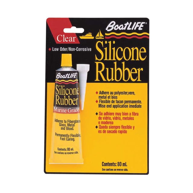 Tubo de goma de silicona BoatLife 82 ml transparente