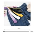 thumbnail image 4 of CEHVOM Unisex Automatic Fashion Nylon Belt Buckle Fans Canvas Solid Color Belt, 4 of 4