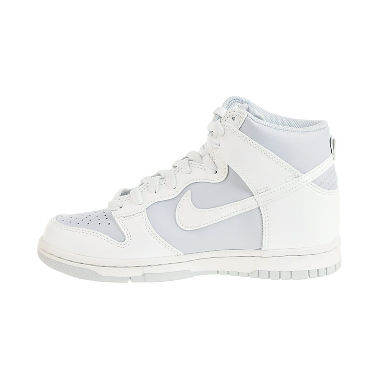 Nike Dunk High (GS) Kids' Shoes Summit White-Pure Platinum db2179-107 - Walmart.com