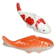 thumbnail image 3 of 2 piezas Aquarium Cerámica Agua de peces flotantes Cerámica Fish Tank de estilo chino Pescado Submarino (estilo mixto), 3 of 7