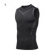 thumbnail image 3 of Guardurnaity Camisetas de compresión de pecho para hombres, adelgazantes y de ajuste cómodo, camiseta de compresión para fitness Camisetas negro l, 3 of 6