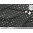 thumbnail image 2 of Soimoi Coton Tissu Cambier Point, Feuilles & Rose Imprimé Floral 1 Yard 56 Inch Wide, 2 of 3