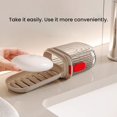 thumbnail image 7 of Osfvolr 10PCS Leakproof Soap Portable Travel Plastic Container Dish Drain Cover Compact Soap Holder Camping Toiletry Accessory, 7 of 7