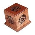 thumbnail image 4 of Caja quemadora de incienso de madera Colección de cajas de incienso con tapa Quemador de incienso para té Tipo B, 4 of 9