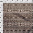 thumbnail image 2 of oneOone Cotton Poplin Twill Brown Fabric Geometric Tribal Sewing Fabric By The Yard Printed Diy Clothing Sewing Supplies 56 Inch Wide, 2 of 4
