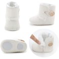 thumbnail image 5 of Infant Baby Boys Girls Cowboy Boots Tassel Snow Boots Warm Winter Fur Lining Newborn Prewalker Ankle Boot, 5 of 6