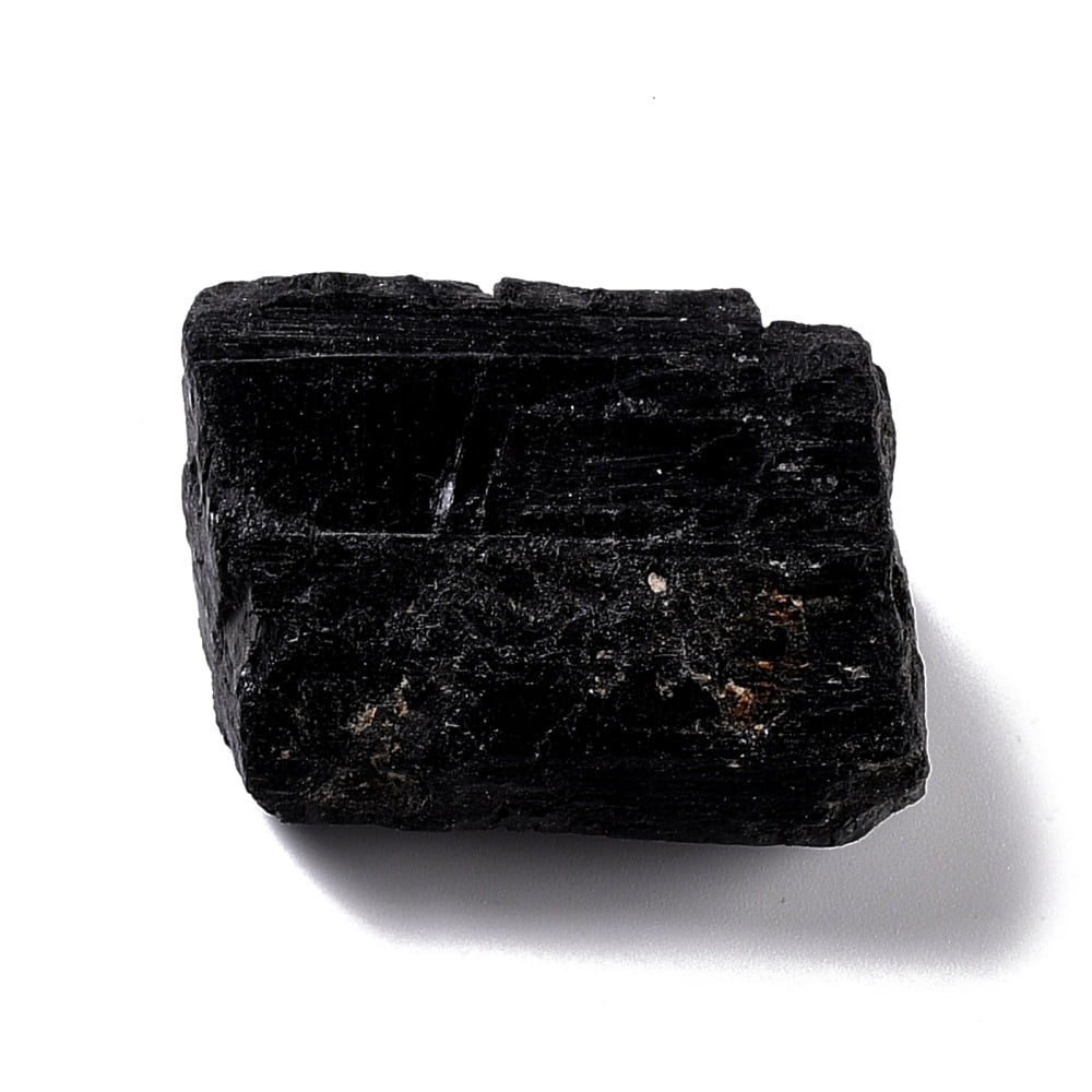 Rough Raw Natural Black Tourmaline Beads for Tumbling Decoration Polishing Wire Wrapping Wicca & Reiki Healing Nuggets 36~56x24~36x18~29mm 6~13pcs/box