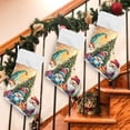 thumbnail image 3 of Ryvnso Christmas Stockings Cute Gnomes Christmas 17.7" Large Stocking Decoration 2 Pack, 3 of 7