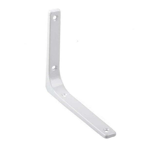 Soportes de pared para estantes, soportes para mesas de trabajo, bancos de trabajo, etc. Blanco 6 pulgadas