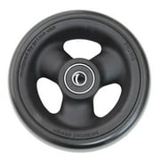 New Solutions 4 x 1.5 in. Hollow Spoke Composite Caster Wheel with 0.32 in. Bearings Wheelchair