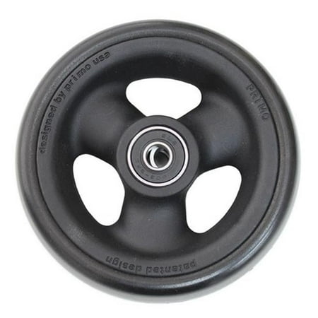 New Solutions 4 x 1.5 in. Hollow Spoke Composite Caster Wheel with 0.32 in. Bearings Wheelchair