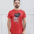 thumbnail image 3 of Tee Hunt Don't California My Nevada T-Shirt I Love My Battle Born State Men's Tee, Red, X-Large, 3 of 5