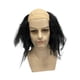 thumbnail image 5 of Peluca sintética con pelo largo y lateral, fácil de cuidar, ideal para cosplay. Negro, 5 of 9