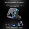 thumbnail image 3 of Edgergery Car Bluetooth Receiver Charger, Lossless Sound Quality FM Transmitter Card, Car MP3 Bluetooth Player, 3 of 5
