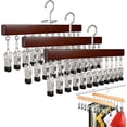 thumbnail image 4 of Closet Organizer with 10 Clips, Space Saving Pants Hanger with Clips, 360° Rotating Vertical Wardrobe Organizer for Skirts, Leggings & Scarves, 4 of 5