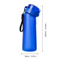 thumbnail image 4 of Botella Bebida 650ML Reutilizable Flavo Camping Senderismo Drinkware () Rojo Azul, 4 of 9