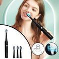 thumbnail image 2 of Toothbrush,, Low Noise, Portable, Smart Timer Toothbrush IPX7 Water Toothbrush Vibration, 2 of 7
