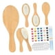 thumbnail image 2 of Pintura con cepillo para el cabello,Kits de pintura con cepillos de madera para el cabello,herramienta de peinado,Haz tu propio cepillo de pelo para niñas pintado a mano,Suministros para, 2 of 8