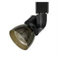 thumbnail image 3 of Cal Lighting HT-888-LED Plastic & Metal Track Fixture in Black/Smoked Glass Gray, 3 of 3