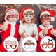 thumbnail image 5 of Vasos navideños, 12 piezas de vasos para fiestas navideñas, vasos creativos y divertidos para disfraces, vasos novedosos para fiestas navideñas para niños y adultos, decoración de Feliz Año Nuevo, 5 of 5