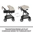 thumbnail image 5 of Evenflo Omni Signature Travel System with LiteMax Infant Car Seat, Coastal Coffee, 5 of 13