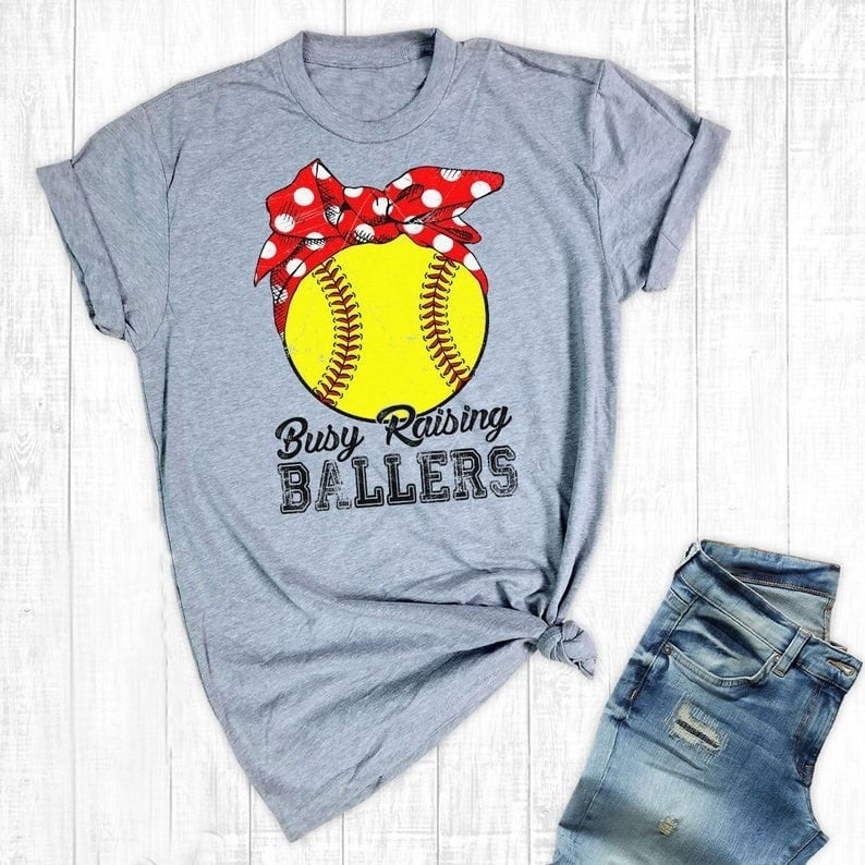 Women's Baseball Graphic Tee Causal 