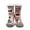 Pink Bear, variant on Women Fuzzy Slipper Socks Non Slip Winter Warm Soft Fluffy Cozy Fleece Lining Home Socks, Cat Pattern Socks for Women, Size 5-10