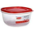 thumbnail image 3 of Rubbermaid EasyFindLid, 14 Cup, Square Plastic Food Storage Container, 3 of 4