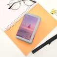 thumbnail image 7 of Cloth Wallet with Lanyard & Multiple Compartments Fashion Purse Zipper Clutch Bag for Cash Cards Coins Pink Butterflies Flying, 7 of 7