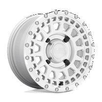 Black Rhino Powersports Cast Aluminum Rim BLPKR 15X7 4X110 SLV-MIR-FC 36MM, 1570PKR364110S82