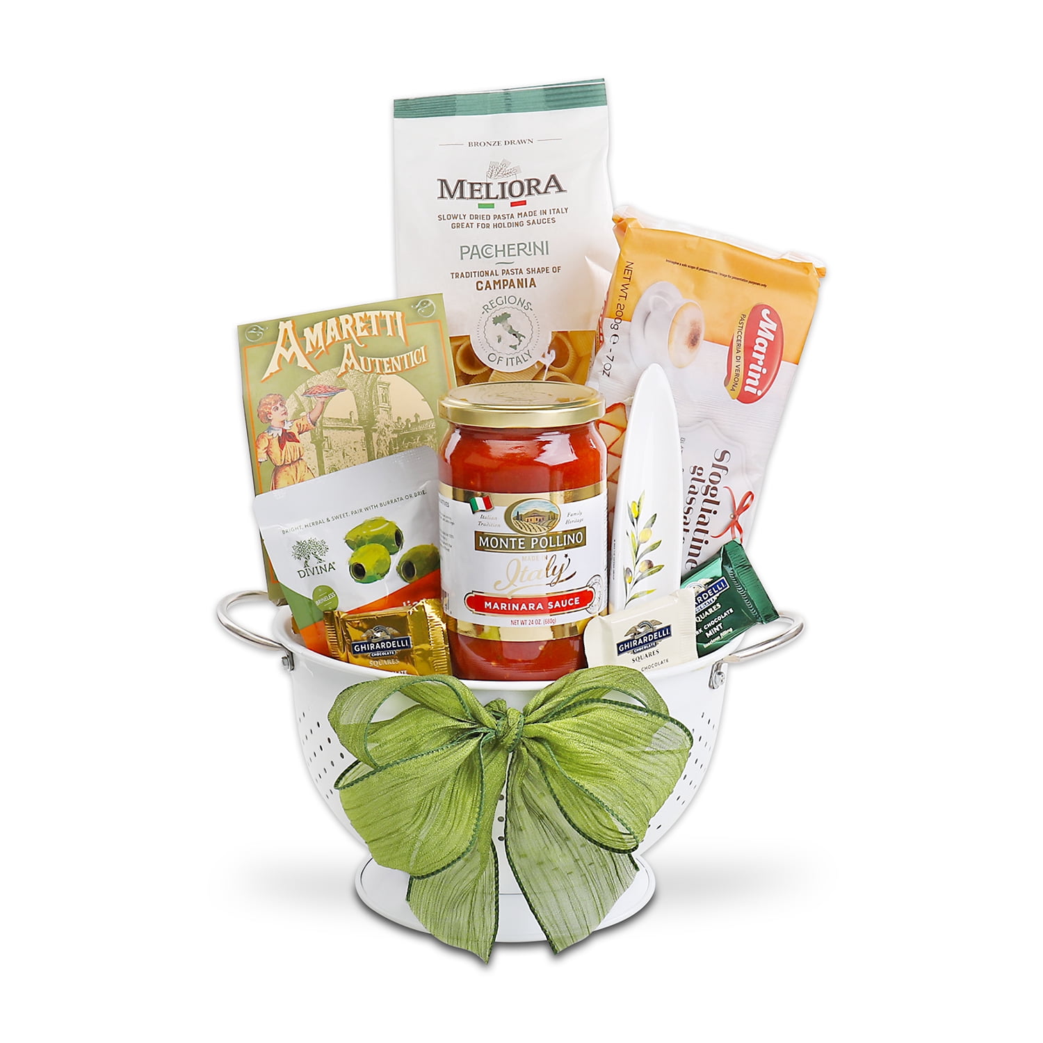 Alder Creek Gift Baskets Tastes of Italy Gift Set (7 Items per Gift)