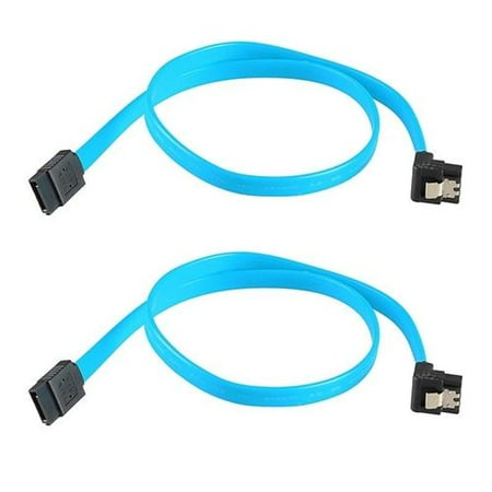 - Insten 2-Pack SATA 3.0 III SATA3 SATAiii High Speed 6GB/s Data Cable Angle Blue